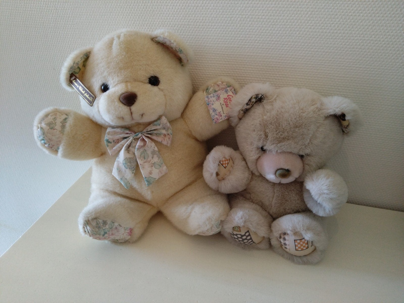 Twee nette teddyberen/knuffelberen, Verzamelen, Ophalen of Verzenden, Zo goed als nieuw, Stoffen beer, Overige merken