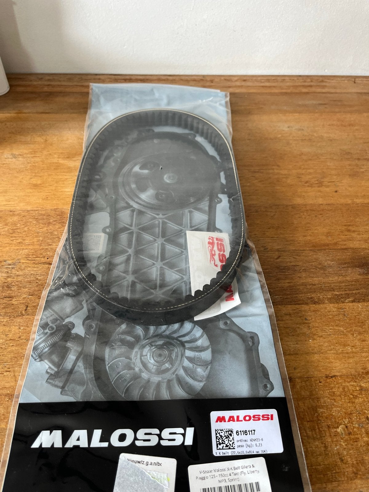 Malossi X-Kevlar V-Snaar voor Piaggio 125-150cc 4 Takt, Ophalen of Verzenden, Nieuw, Overige typen, Overige merken