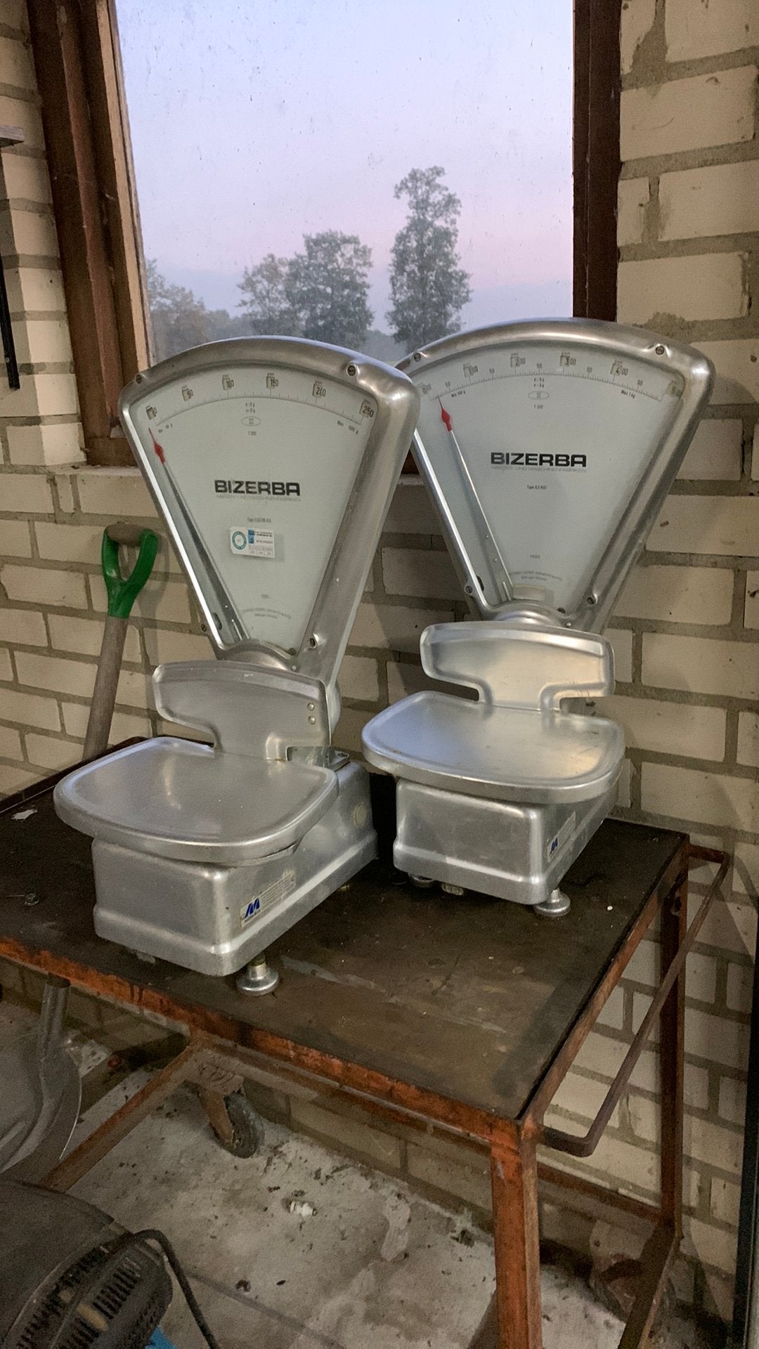 Orginele bizerba’s twee stuks, Witgoed en Apparatuur, Ophalen, Minder dan 10 kg, Analoog, Zo goed als nieuw
