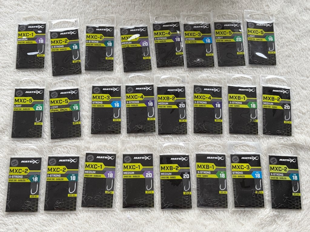 adv 375 / NIEUW mixset 24 pakjes haakjes MATRIX, Ophalen of Verzenden, Nieuw, Haak