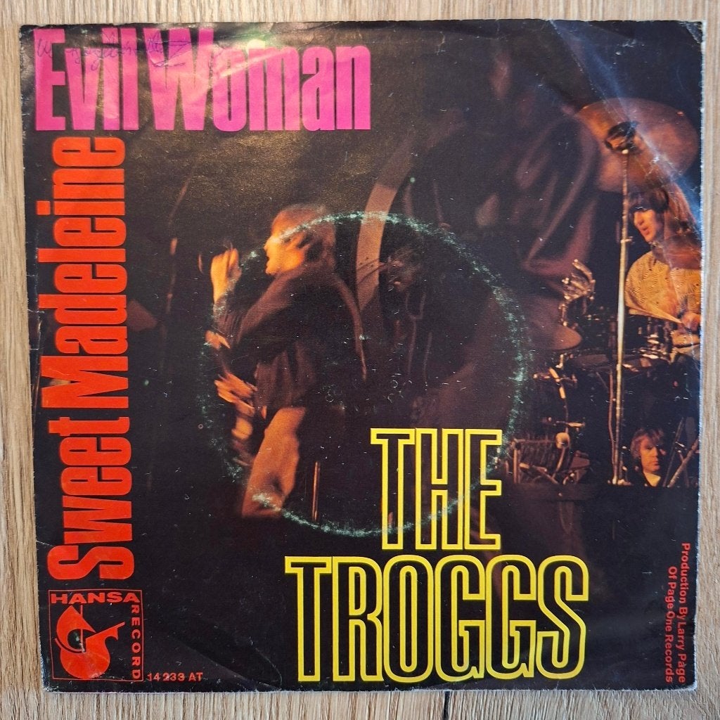 Troggs Duitse single Evil Woman, Cd's en Dvd's, Vinyl Singles, Ophalen of Verzenden, Gebruikt, 7 inch, Pop