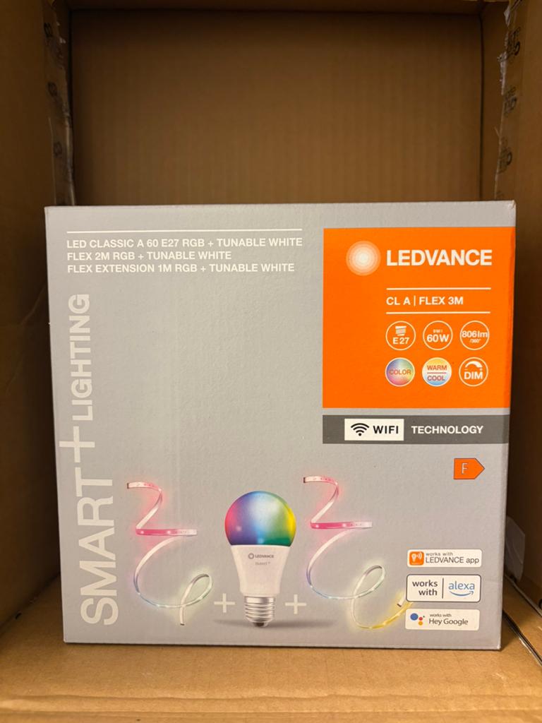 Smart+ Wifi Flex & CL A60 Kit (e27 en ledstrip RGB), Ophalen of Verzenden, Nieuw