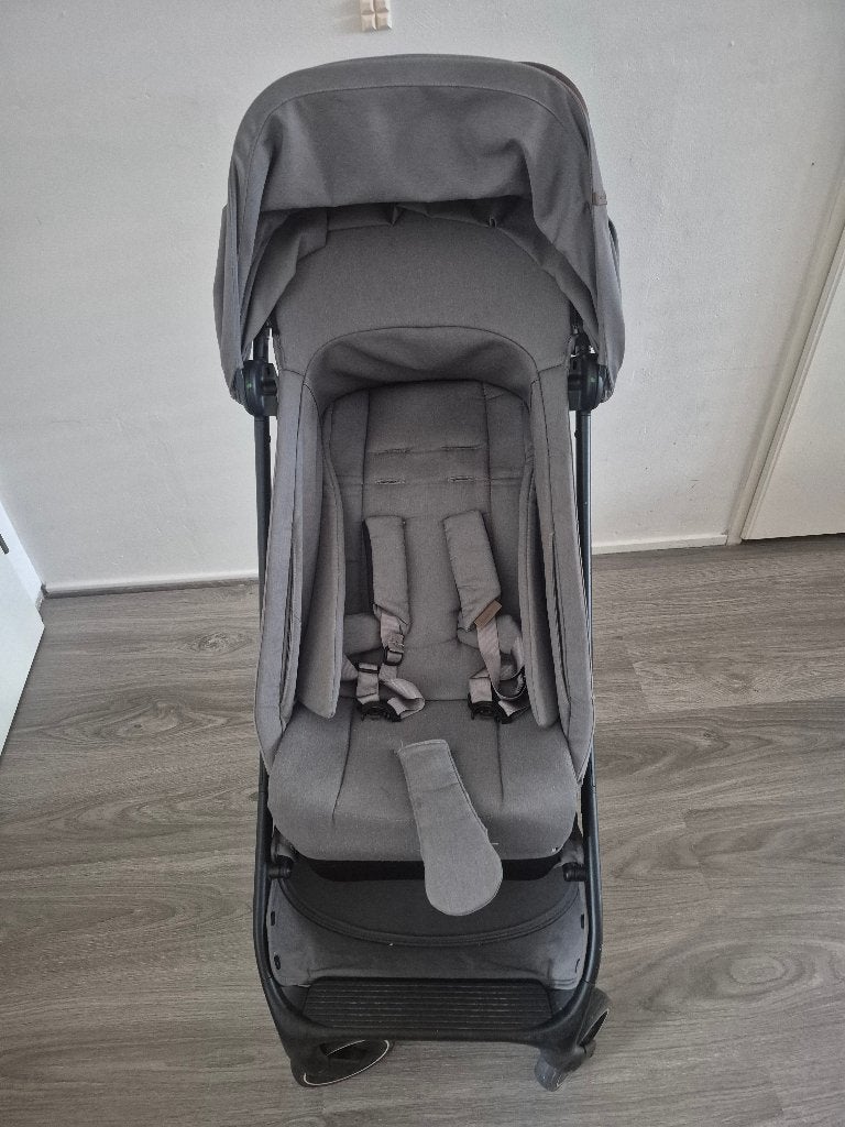 Dubatti buggy grijs, Ophalen, Gebruikt, Overige merken, Verstelbare rugleuning
