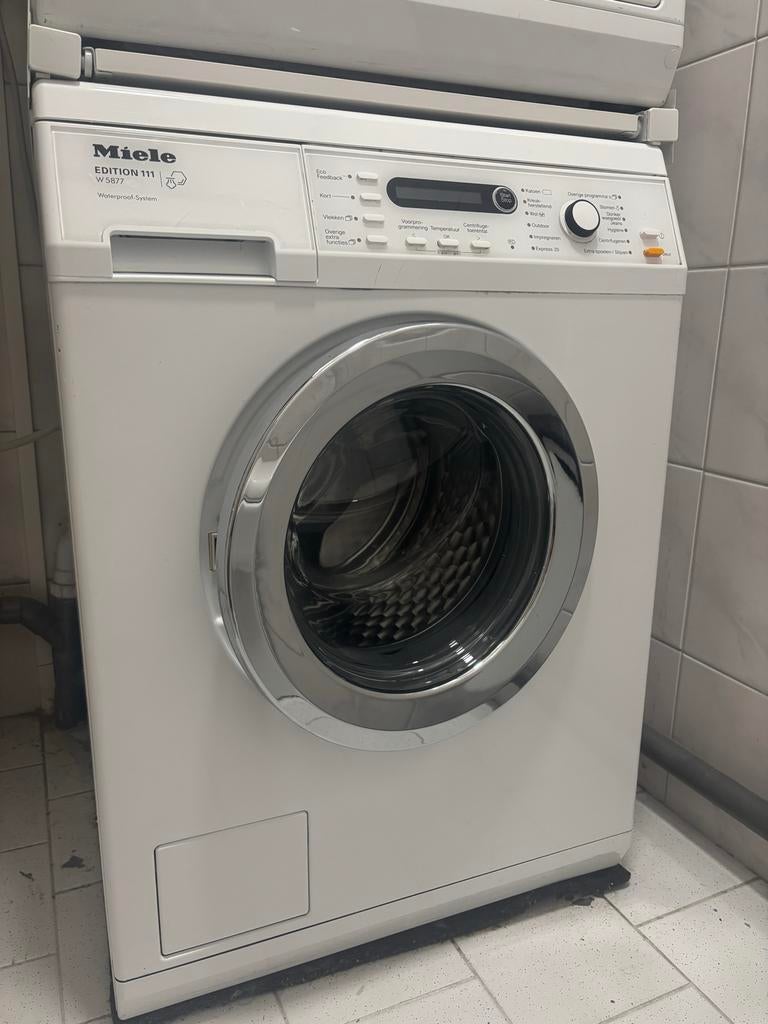 Miele W5877 WPS Edition 111 Wasmachine, Witgoed en Apparatuur, Wasmachines, Gebruikt, Voorlader, 8 tot 10 kg, 85 tot 90 cm, 1600 toeren of meer