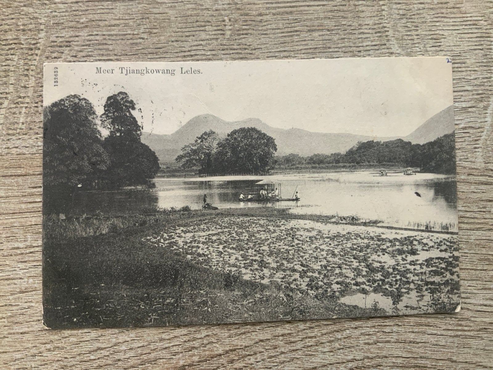 Meer Tjiangkowang Leles, West Java, Garoet 1910, Ophalen of Verzenden, Voor 1920, Gelopen, Buiten Europa