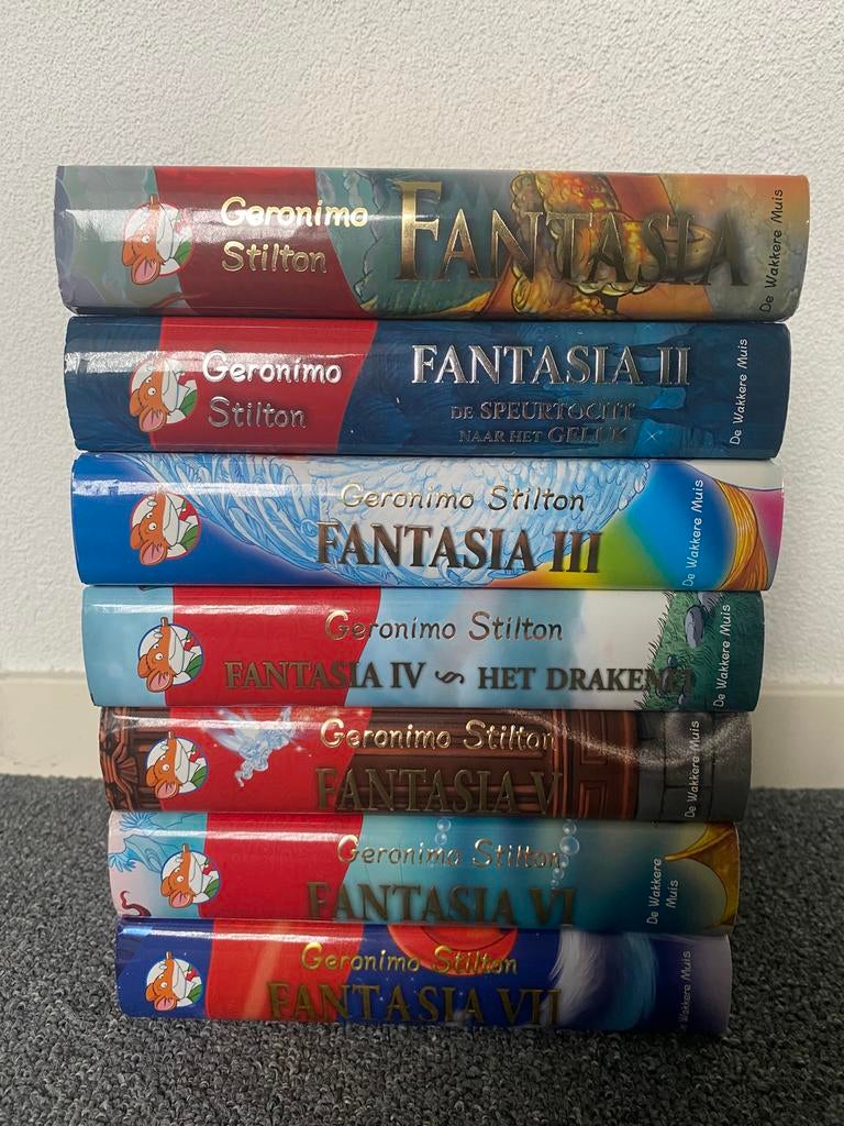 Geronima Stilton: Fantasia Deel #1-13, Ophalen of Verzenden, Zo goed als nieuw, Fictie