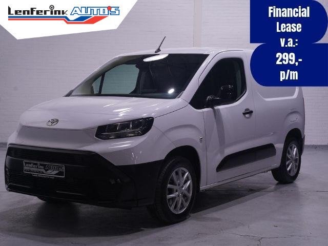 Toyota PROACE CITY 1.5 D-4D 130 pk L1 Navigator Navi, Camera, Auto's, 1350 kg, Gebruikt, 4 cilinders, Wit