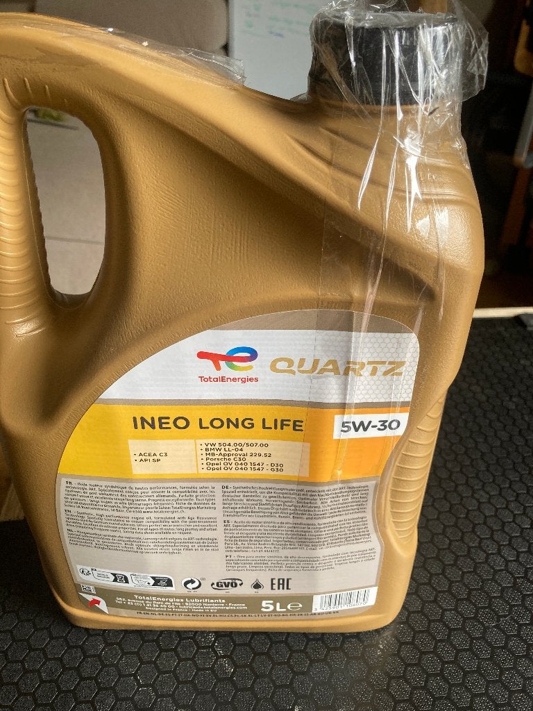 TotalEnergies Quartz Ineo Long Life 5W-30 Motorolie 5L, Ophalen