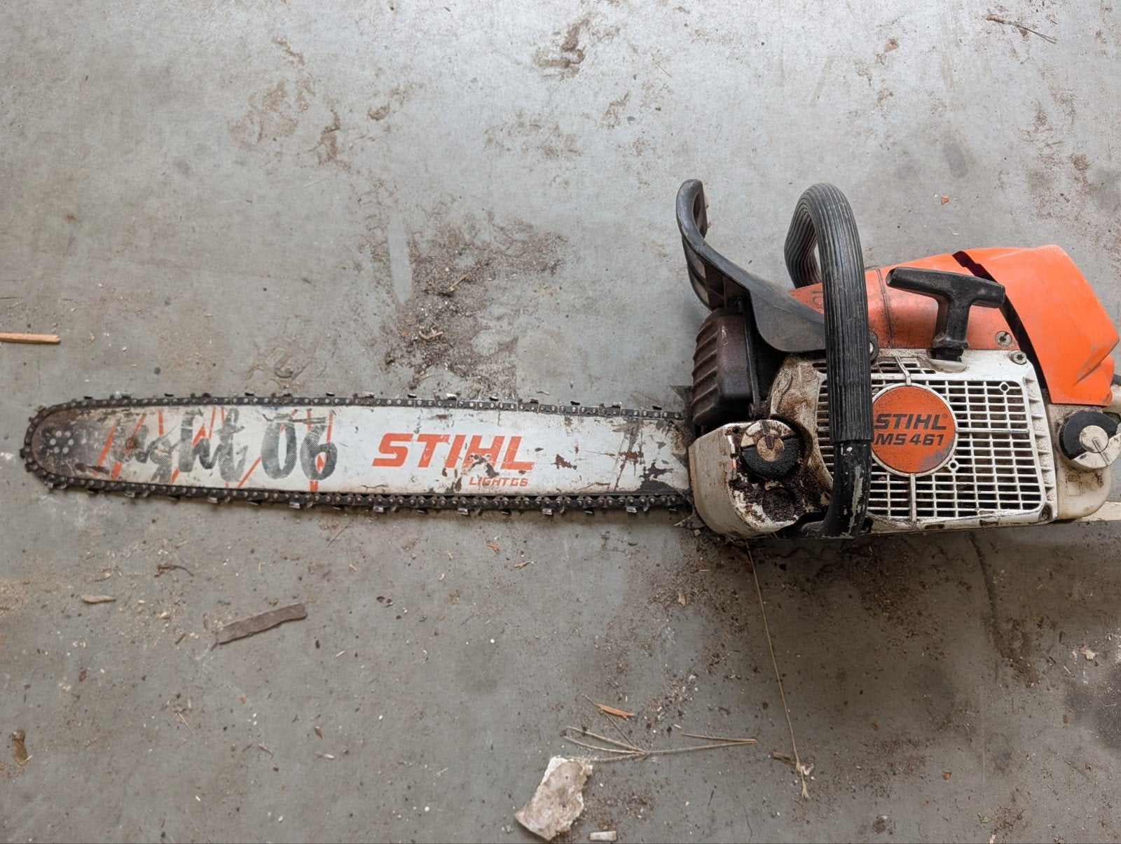 Stihl MS461 Kettingzaag uit 2016 met handvatverwarming, Ophalen, Gebruikt, Stihl