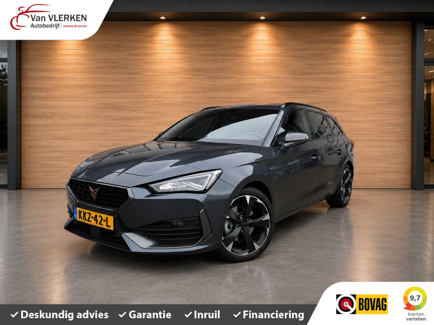 CUPRA Leon Sportstourer 1.4 PLUG-IN Business, Dealer onderhouden, Automatische klimaatregeling, Gebruikt, 4 cilinders