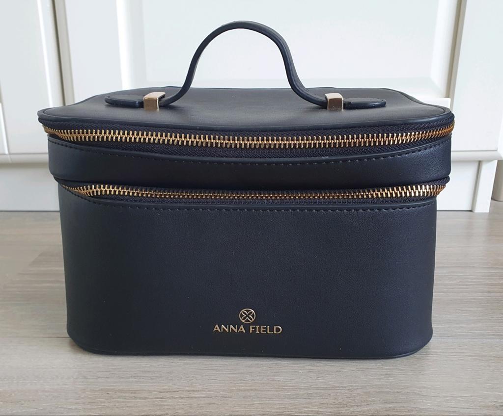 Anna Field Make-up tas, toilettas, beautycase zwart, Ophalen of Verzenden, Zwart
