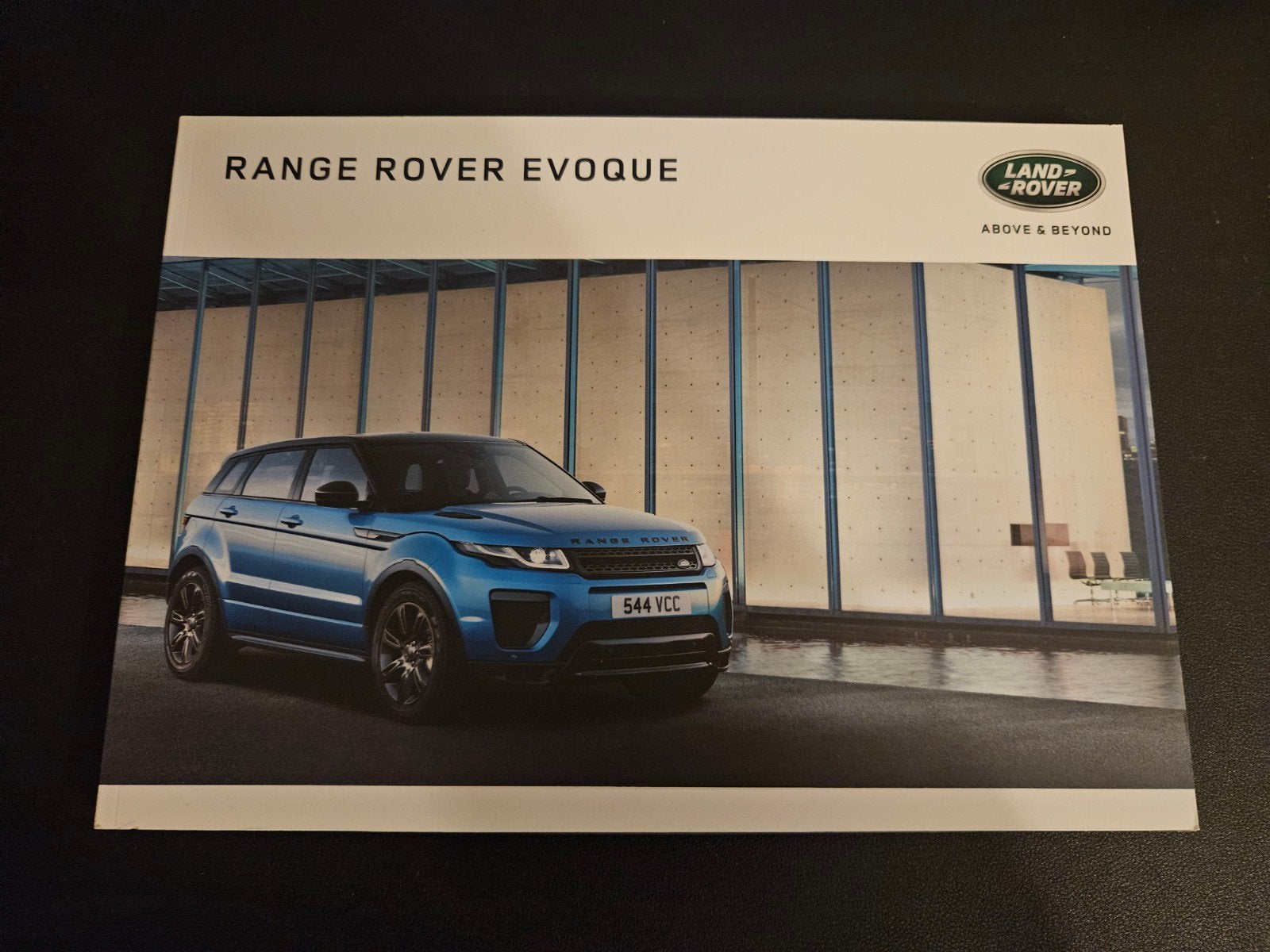 Brochure Range Rover Evoque 2017, Ophalen of Verzenden, Zo goed als nieuw, Overige merken