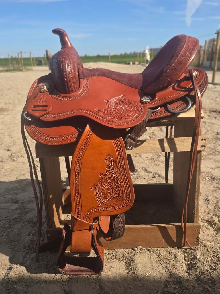 Edix django western zadel te koop, Dieren en Toebehoren, Paarden en Pony's | Zadels, Ophalen, Nieuw, Western