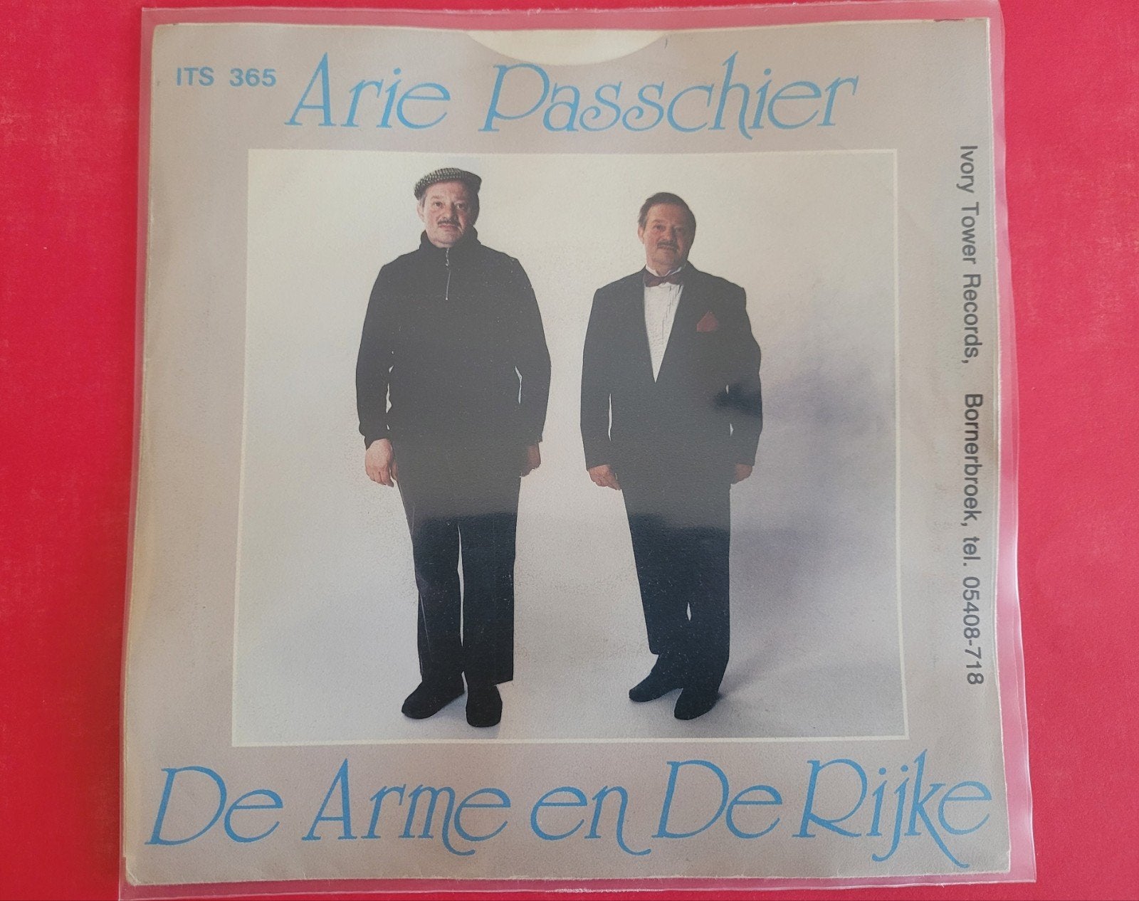 Arie Passchier- De arme en de rijke-Een eenvoudige schlemiel, Ophalen, Zo goed als nieuw, Overige formaten, Levenslied of Smartlap