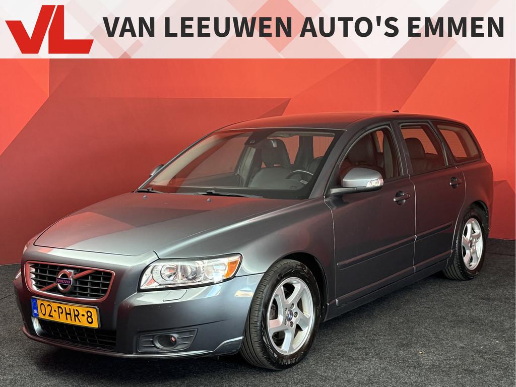 Volvo V50 1.6 D2 Sport | Trekhaak | Cruise | Clima, Euro 5, Stof, Zwart, 4 cilinders
