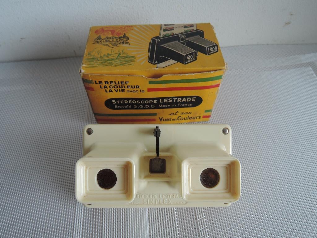 Stereoscope Lestrade viewmaster in prima staat, Ophalen of Verzenden