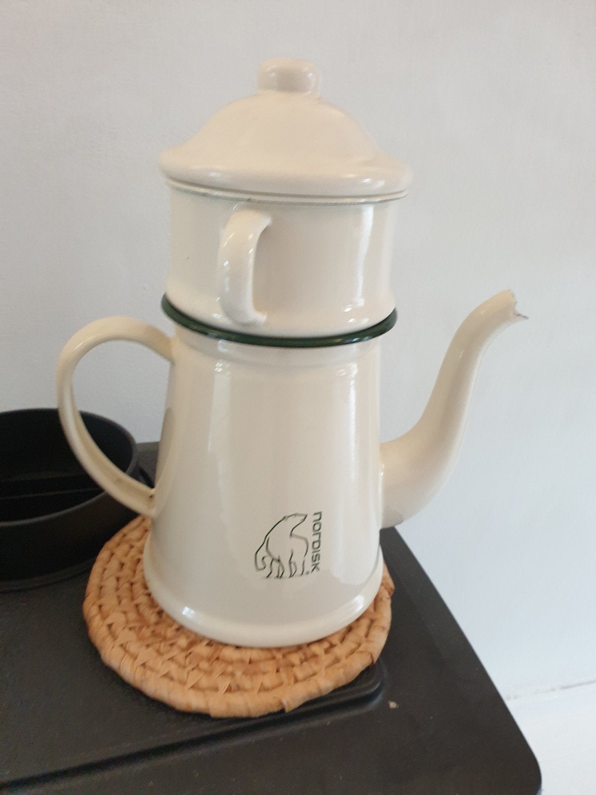 Madam Bla Koffiepot met 3 Bio Katoen Filters - 1,5L, Ophalen of Verzenden, Nieuw, Overige materialen, Overige stijlen