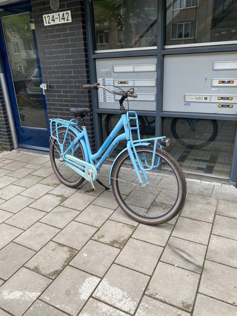 Omafiets 28 inch, Fietsen en Brommers, Fietsen | Dames | Omafietsen, 56 cm of meer, Ophalen of Verzenden, Gebruikt