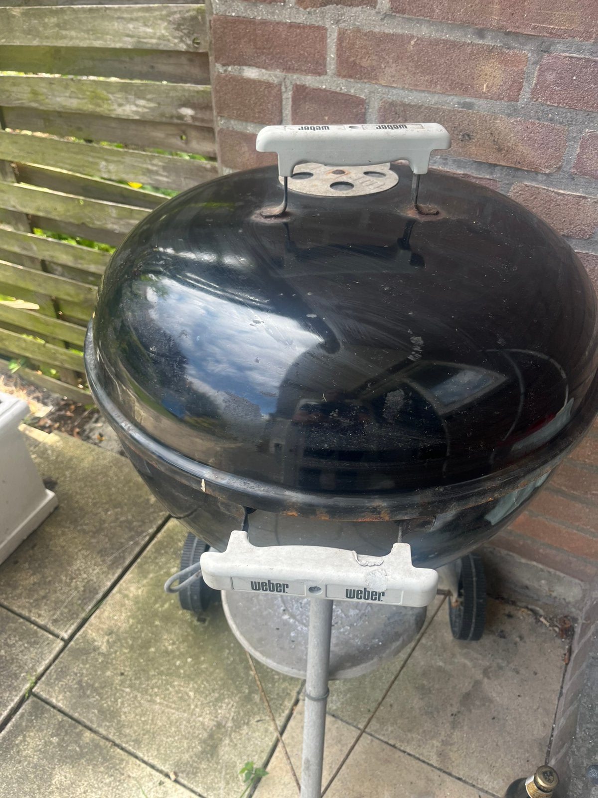 Weber bbq, Ophalen, Gebruikt