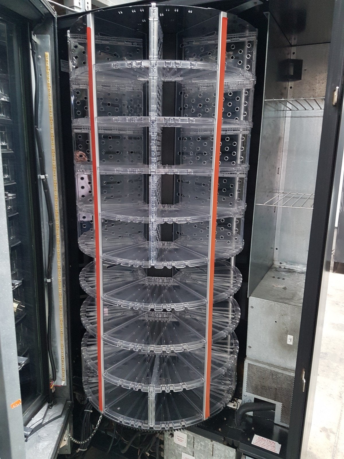 zuivel/ fruit automaat gekoeld, Ophalen