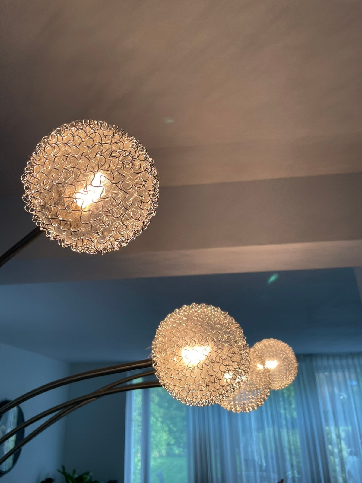 Staande lamp, Ophalen, Gebruikt, 200 cm of meer, Metaal