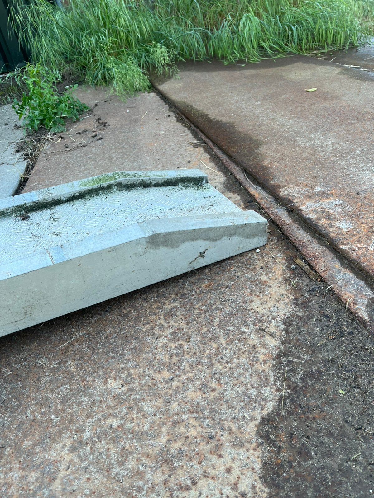 Verlengde aluminium oprijplaten Anssems MSX3000, Ophalen, Zo goed als nieuw