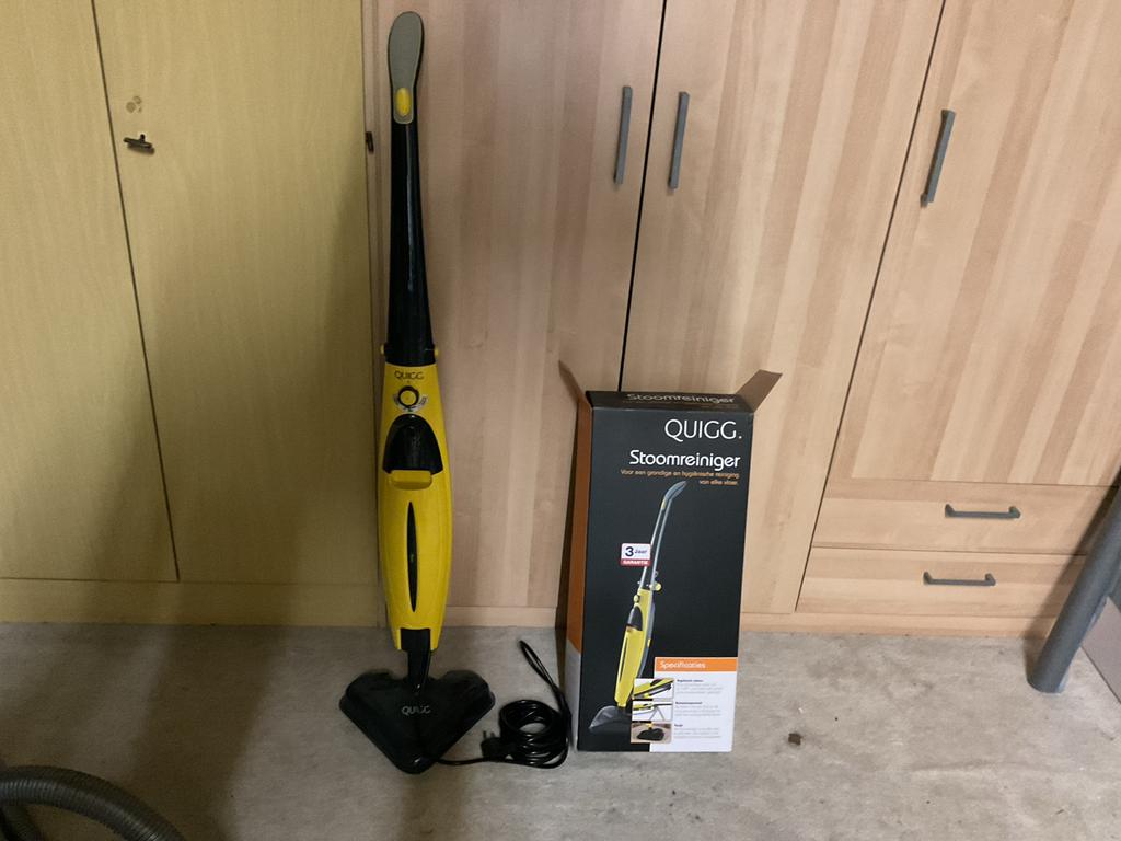 QUIGG Stoomreiniger - Grondige en hygiënische reiniging, Doe-het-zelf en Verbouw, Ophalen of Verzenden, Zo goed als nieuw, Overige typen