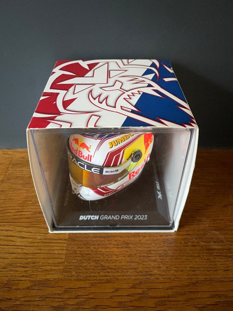 Max Verstappen Schubert Helm 1:4 GP Zandvoort 2023, Ophalen of Verzenden, Nieuw, Formule 1