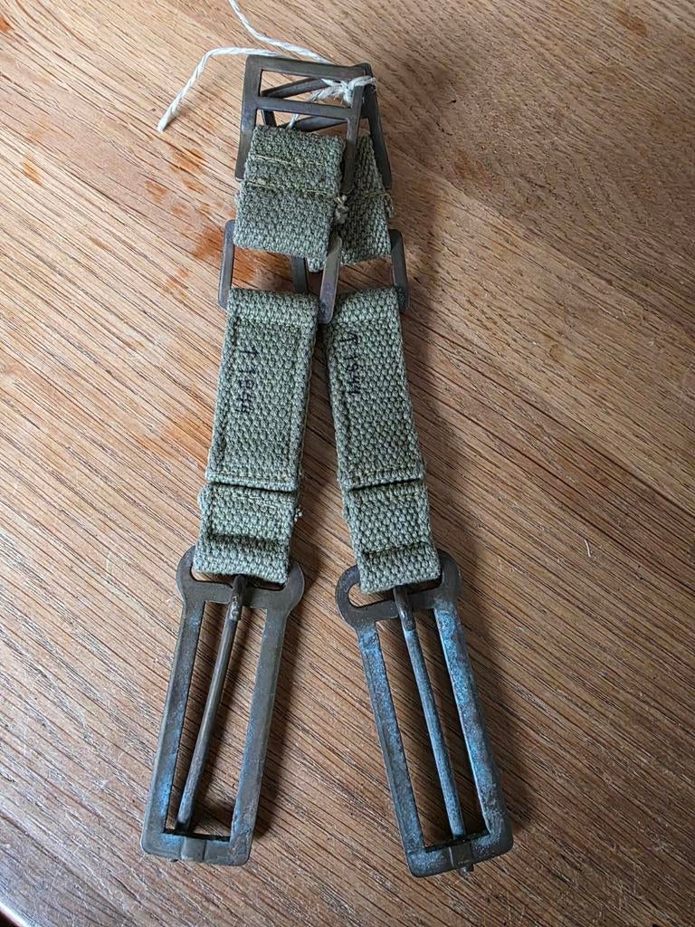 Brits Webbing Koppelstukken 1944 Pattern 1937, Verzamelen, Militaria | Algemeen, Landmacht, Overige typen, Engeland, Ophalen of Verzenden