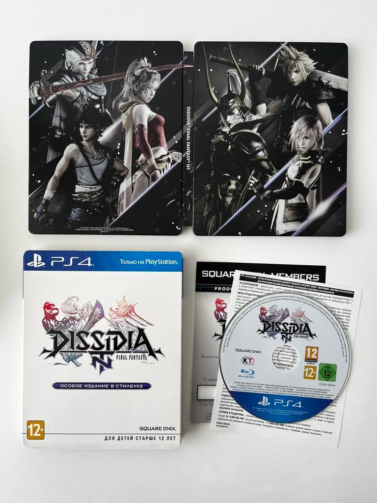 Dissidia Final Fantasy NT (steelbook), 1 speler, Ophalen of Verzenden, Zo goed als nieuw, Role Playing Game (Rpg)