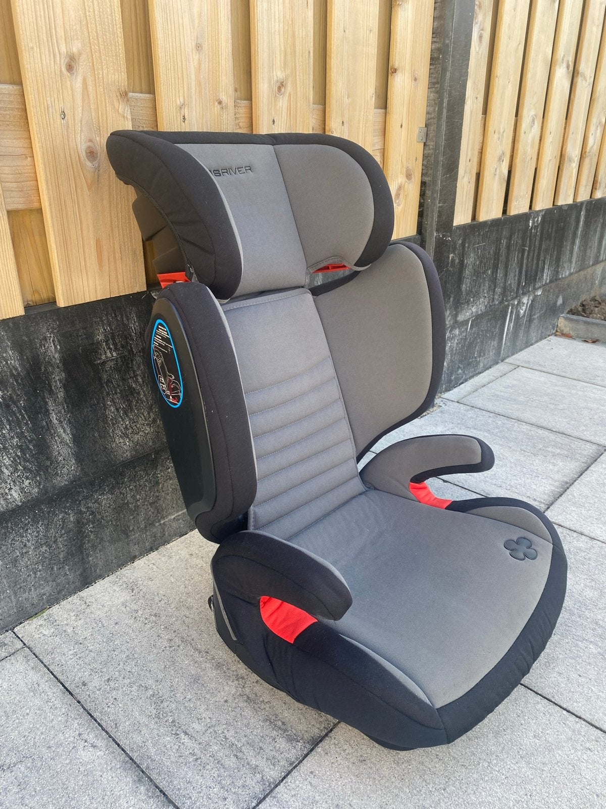 Autostoel | Kidsriver, Verstelbare rugleuning, Zo goed als nieuw, Isofix, Ophalen