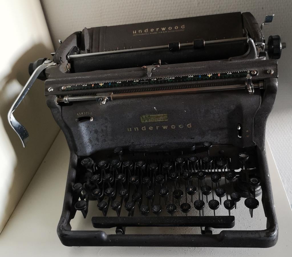 Typemachine Underwood, Diversen, Typemachines, Ophalen, Gebruikt