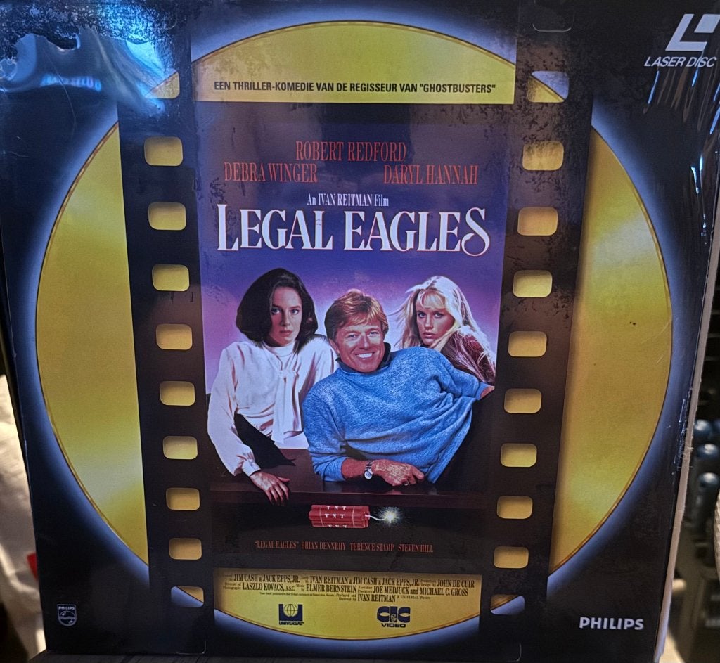 Legal Eagles LaserDisc PAL NL – Geseald, Ophalen, Nieuw, Film, Overige typen
