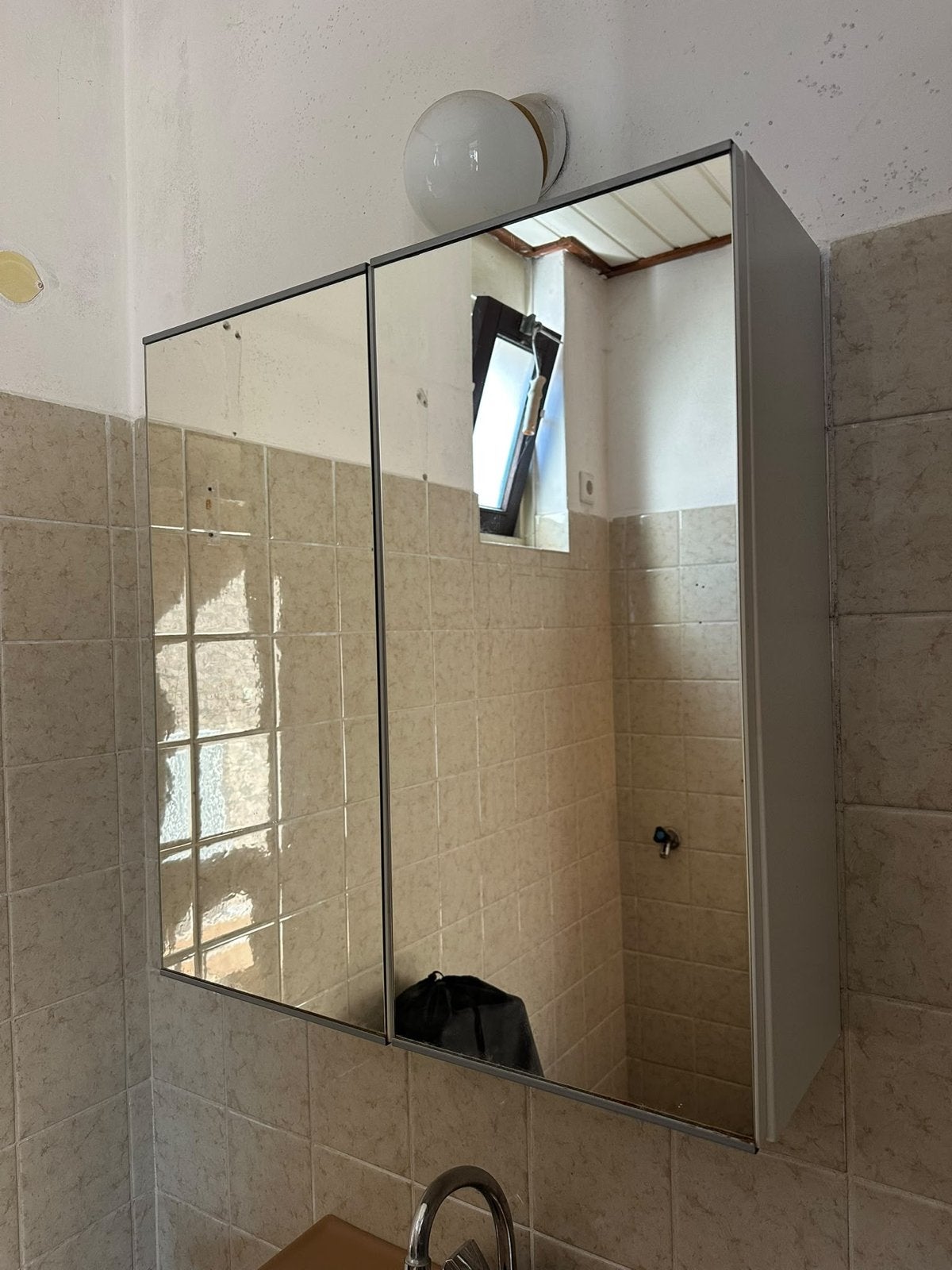 IKEA LILLÅNGEN spiegelkast badkamer, Minder dan 25 cm, Minder dan 100 cm, Gebruikt, Spiegelkast
