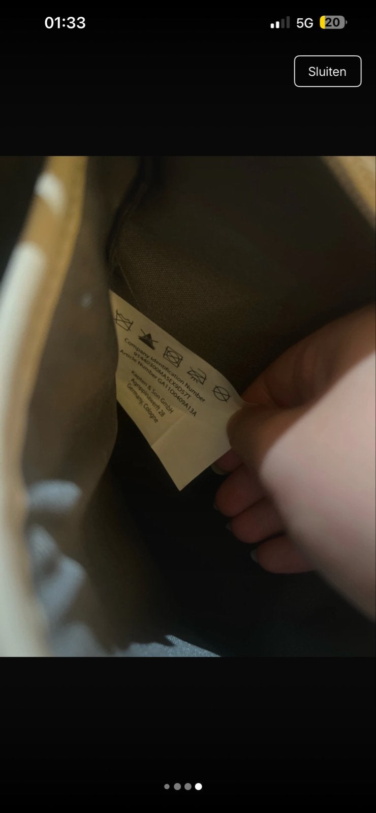 Kapten & Son rugzak - Zo goed als nieuw, Overige merken, 25 tot 40 cm, Ophalen of Verzenden, Zo goed als nieuw