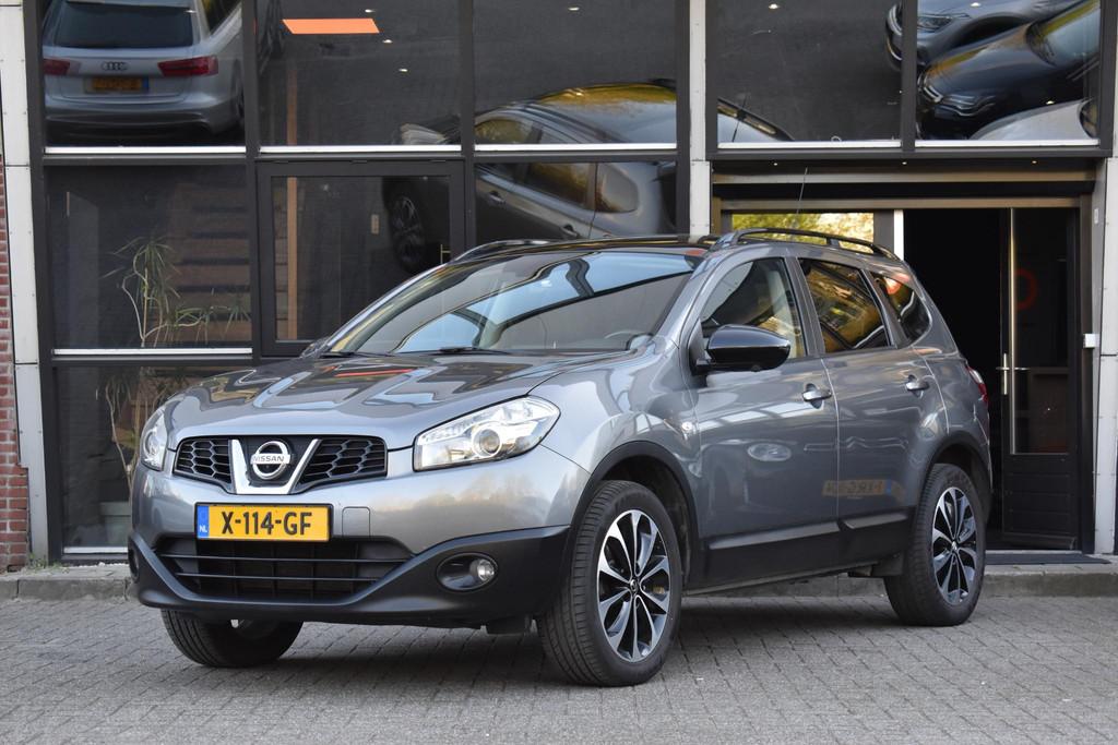 Nissan Qashqai +2 2.0 Tekna Pano 360Camera Cruise Inkl. Spie, Auto's, Gebruikt, Automatische klimaatregeling, 7 stoelen, Leder