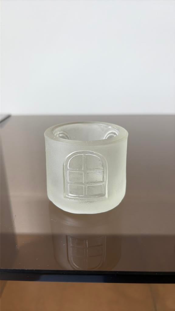 Iittala Balladi waxinelichthouder Jorma Vennola, Ophalen of Verzenden, Zo goed als nieuw, Overige materialen, Minder dan 25 cm