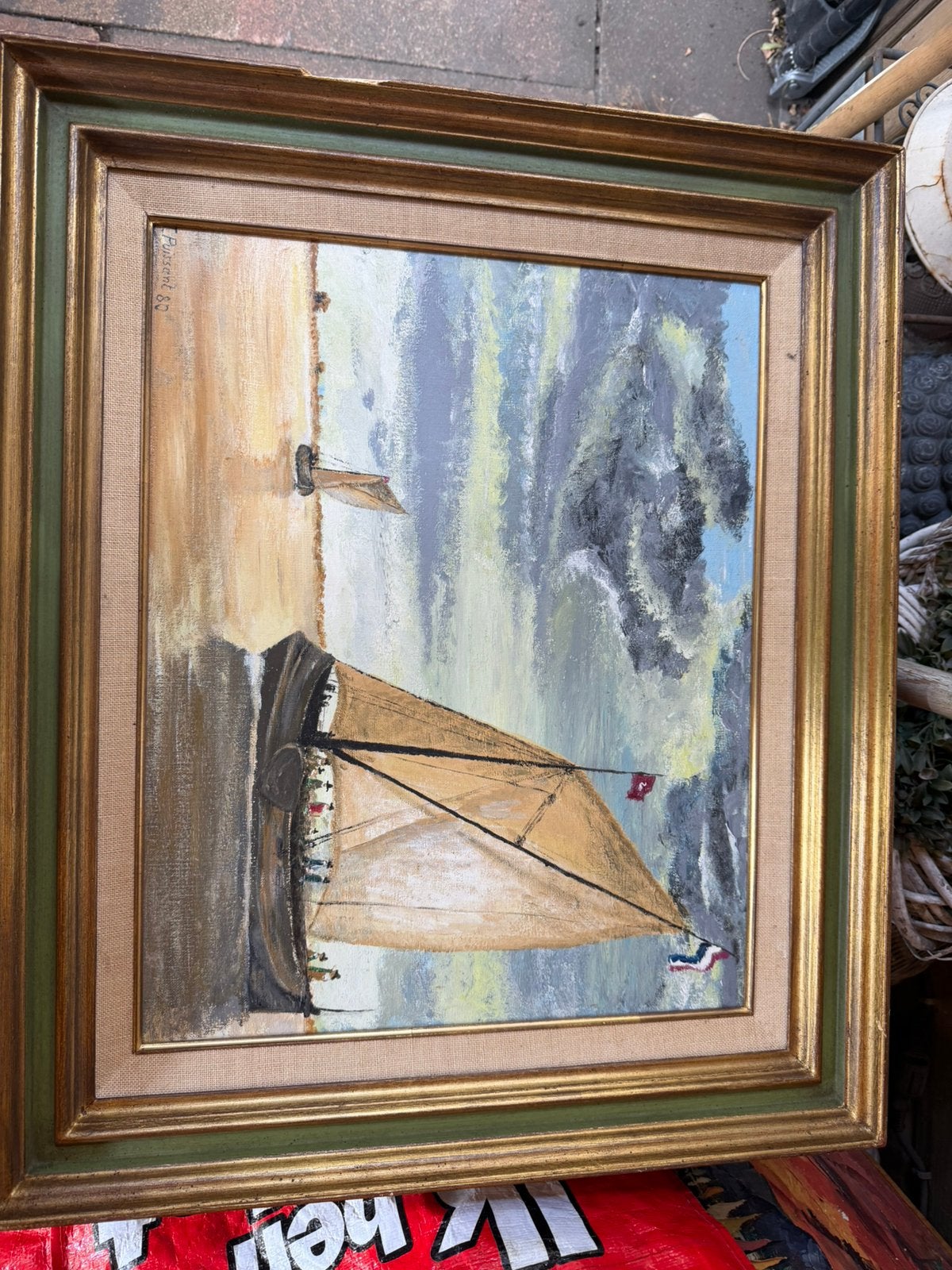 Schilderij t puisant, Ophalen of Verzenden