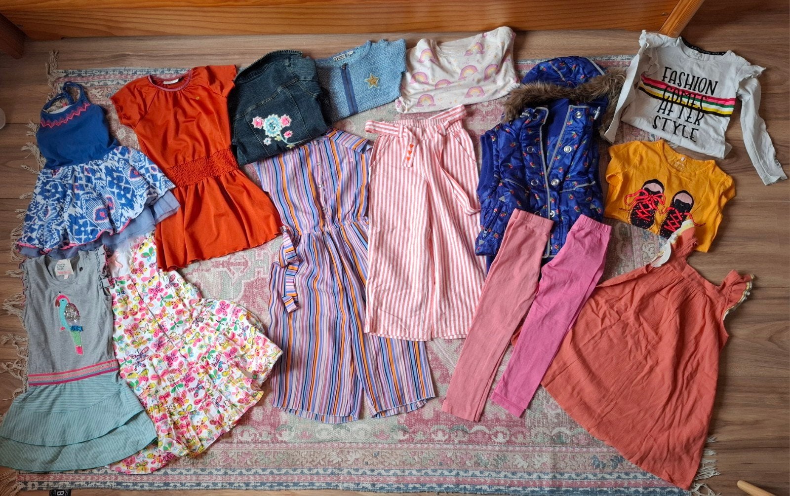 Leuk zomerpakket meisje draagmt 110-116 Nono Name It Mim Pi, Ophalen of Verzenden, Gebruikt, Maat 110