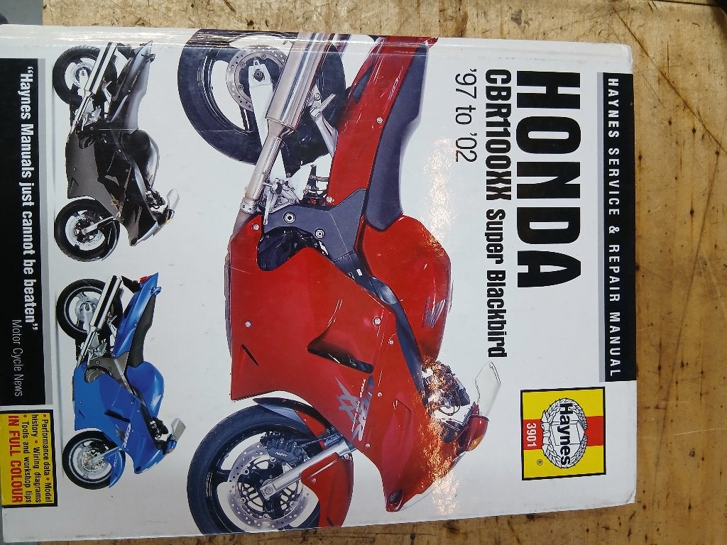 Werkplaats handboek Honda CBR1100XX Blackbird., Boeken, Ophalen of Verzenden, Zo goed als nieuw, Haynes, Merk of Model