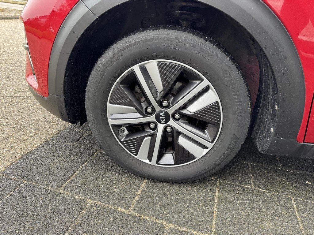 Kia Niro 1.6 GDi Hybrid DynamicLine Eerste Eigenaar Dealeron, Auto's, Gebruikt, Euro 6, 2 kWh, Leder en Stof