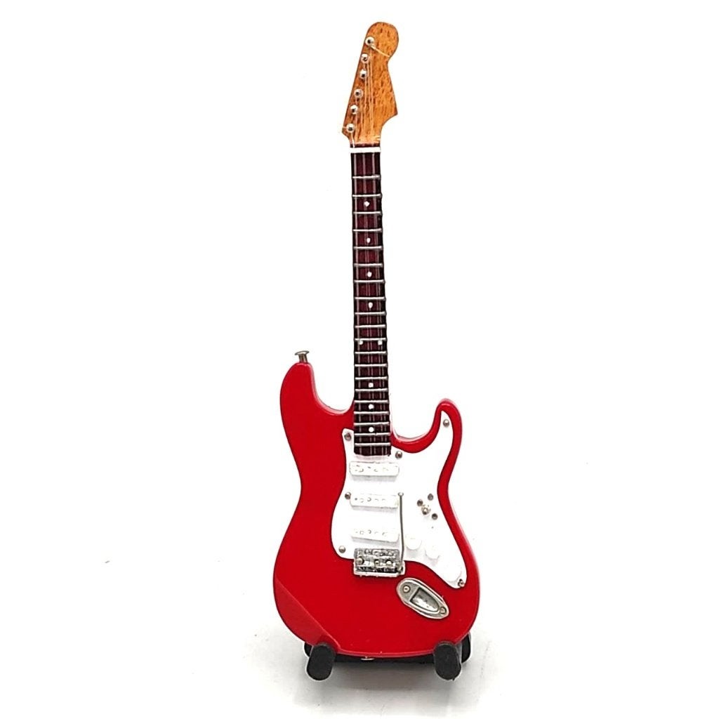 Mark Knopfler Dire Straits mini gitaat 15cm miniatuur guitar, Info@deconoord.nl, Deco Noord, Nieuw, Ophalen of Verzenden