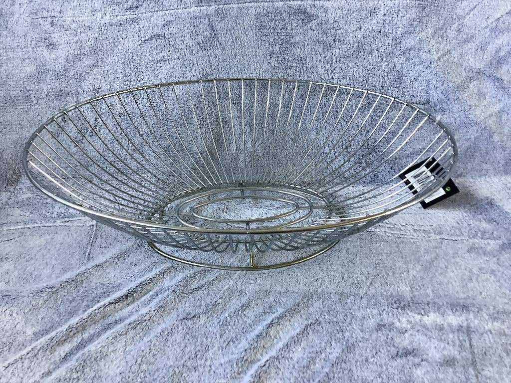 metalen fruitschaal broodschaal Imperial houseware NIEUW 10, Overige materialen, Schaal, Nieuw, Ophalen of Verzenden