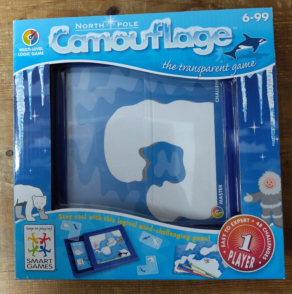 Spel North Pole Camouflage, Een of twee spelers, Ophalen of Verzenden, Zo goed als nieuw, Smart Games