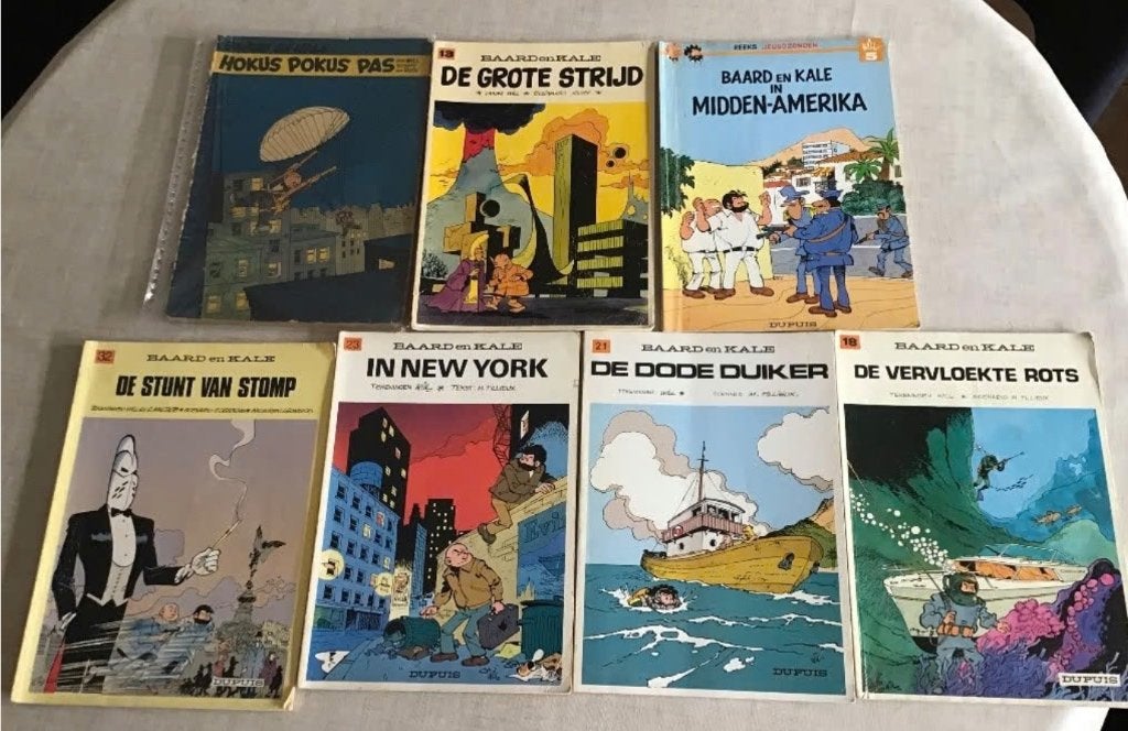8 uitgaves van Will(Baard en Kale,Isabel), Boeken, Meerdere stripboeken, Ophalen of Verzenden, Gelezen