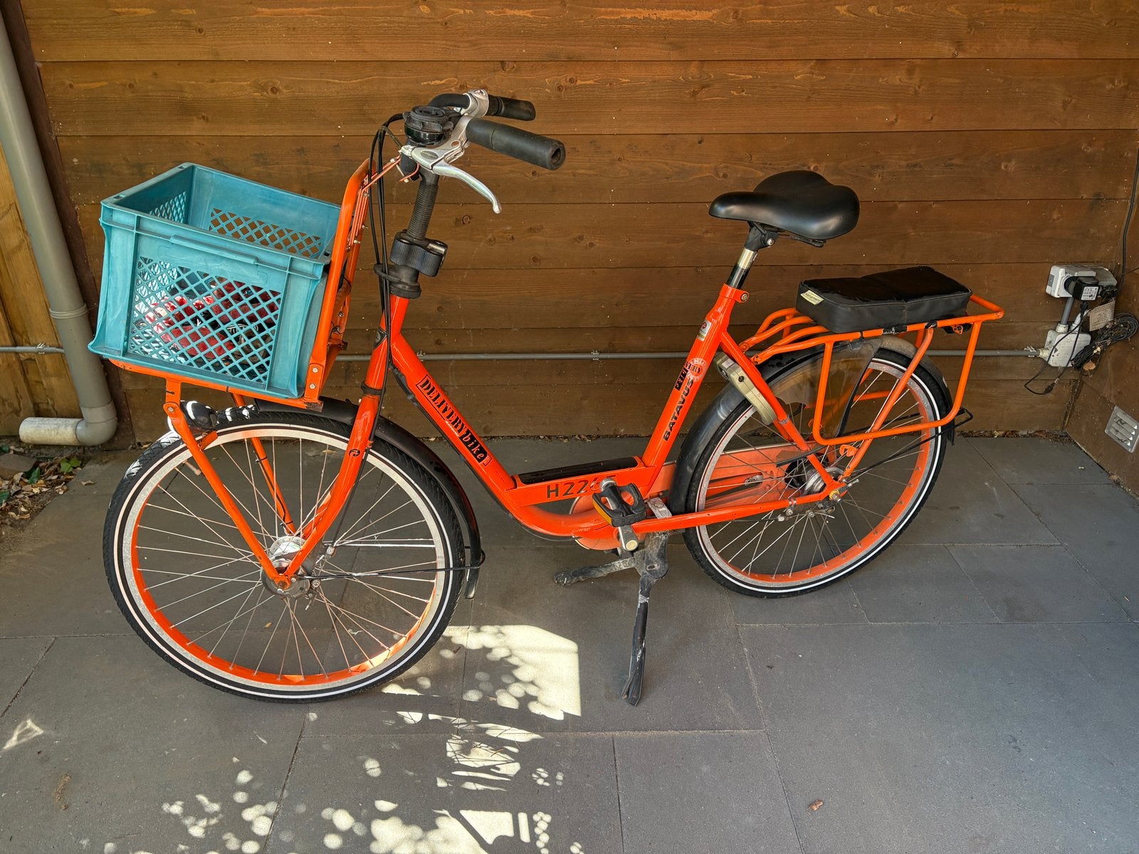 Batavus Delivery Bike - Ideaal voor Moederfiets of Postfiets, Ophalen, Terugtraprem, 0 zitjes, 53 tot 56 cm
