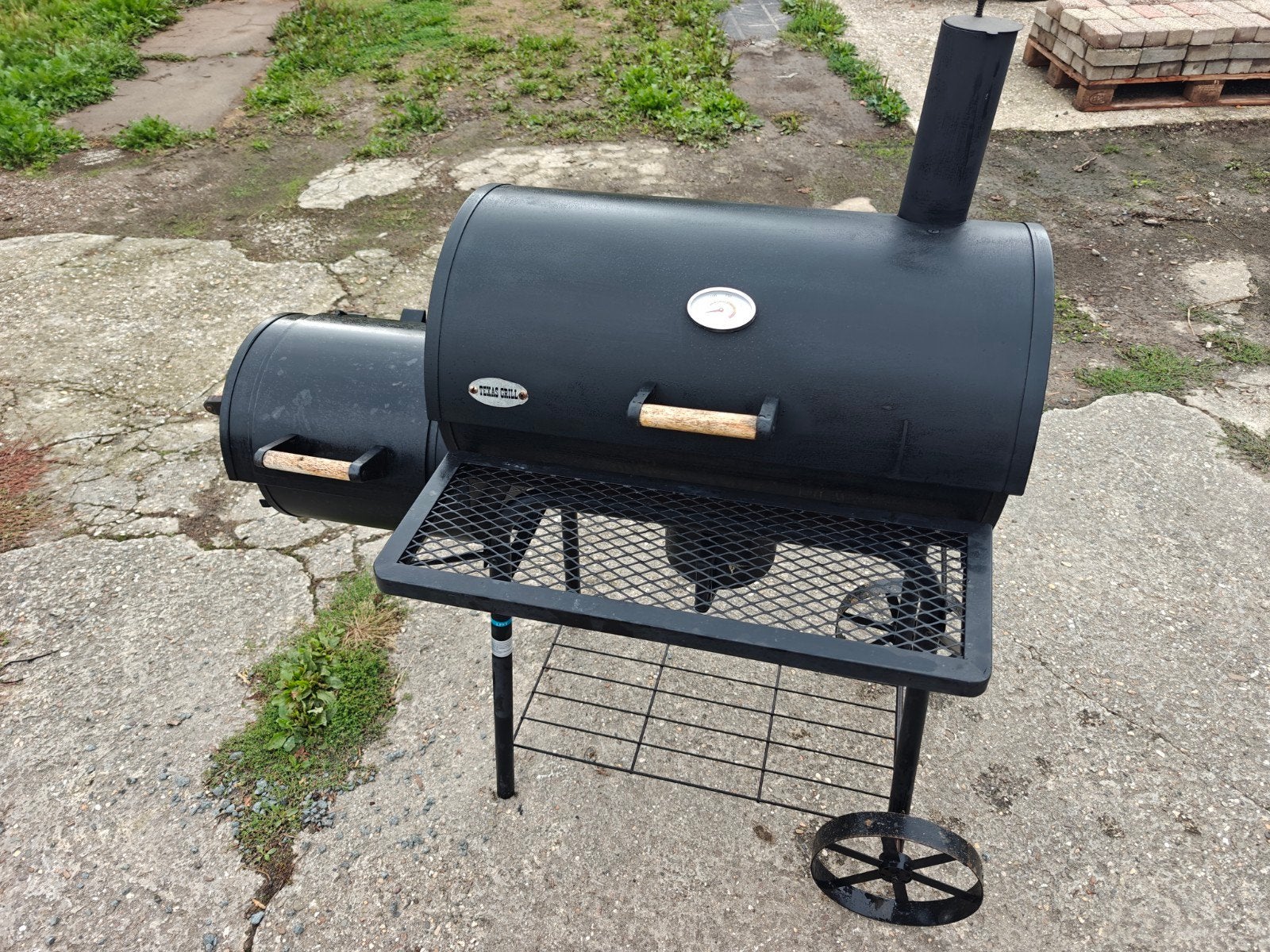 Texas Grill BBQ Smoker - Ideaal voor grotere groepen ZGAN, Tuin en Terras, Barbecue-accessoires, Ophalen, Gebruikt, Texas Grill