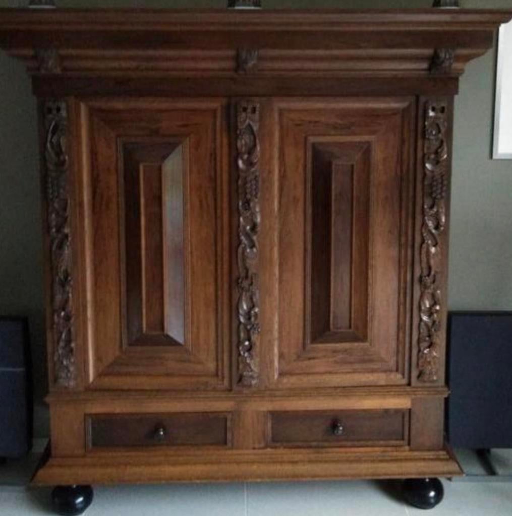 Antieke kussenkast, Ophalen of Verzenden