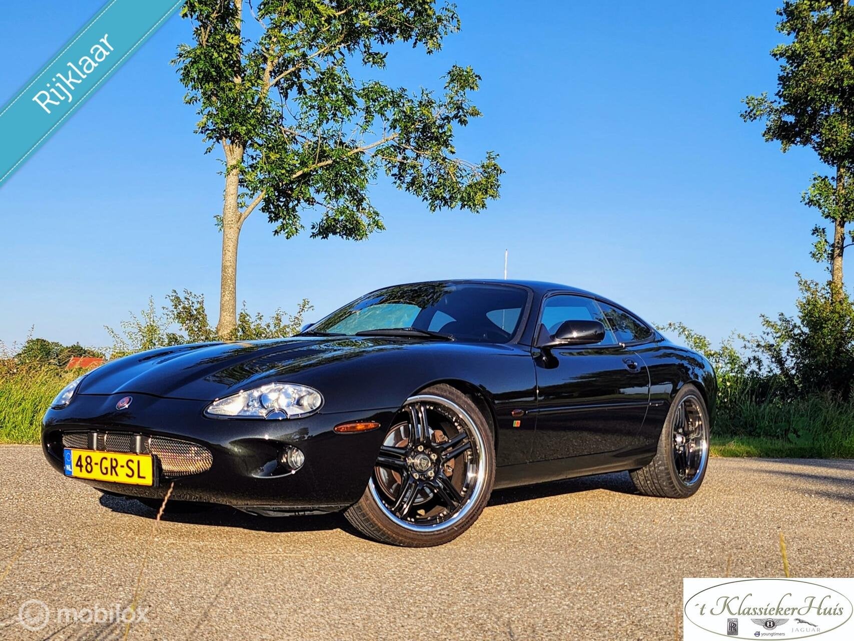 Jaguar XKR 4.0 V8 Coupé supercharged, Auto's, Achterwielaandrijving, Gebruikt, 4 stoelen, Zwart