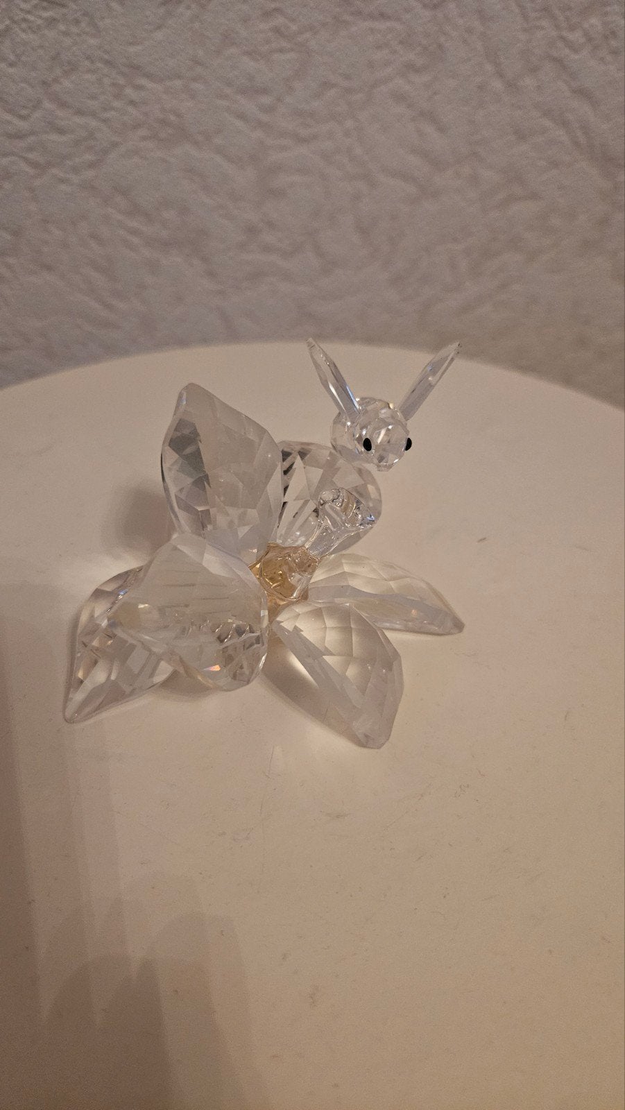 swarovski kristallen beeldje hommel op bloem  2007, Ophalen, Zo goed als nieuw, Figuurtje